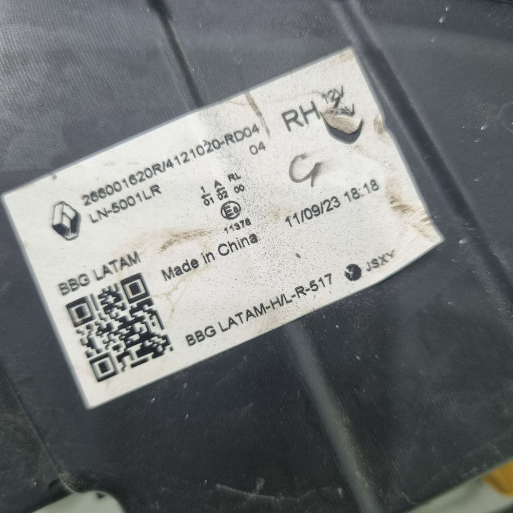 Farol Diant Dir Renault Kwid 2022/2025 Novo