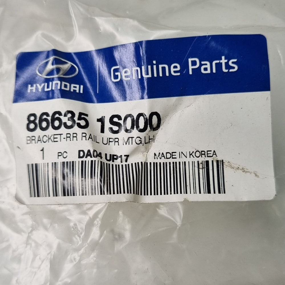 Suporte Trilho Traseiro Superior Esquerdo Hyundai HB20 Hatch 2013/2019 Novo
